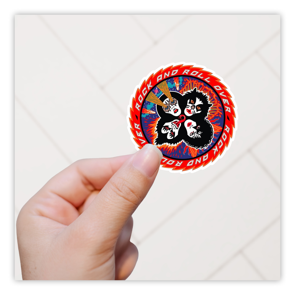 KISS Die Cut Sticker (757)