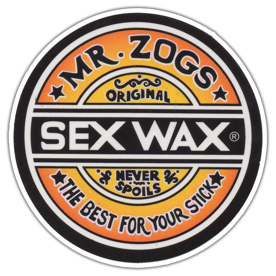 Mr. Zogs Sex Wax Die Cut Sticker (791)