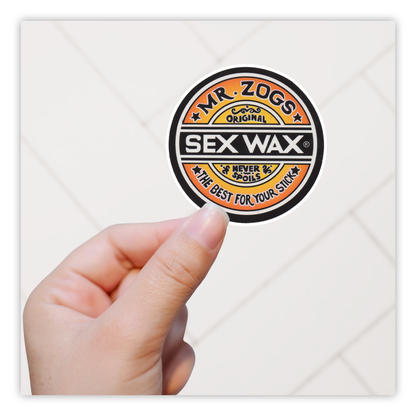 Mr. Zogs Sex Wax Die Cut Sticker (791)