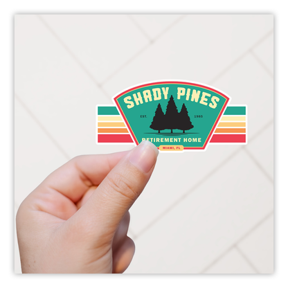 Golden Girls Shady Pines Die Cut Sticker (793)