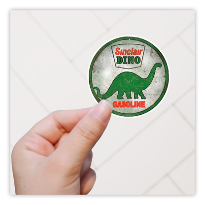 Sinclair Dino Gasoline Die Cut Sticker (806)