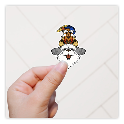 Jim Henson's Labyrinth Sir Didymus Ambrosia Die Cut Sticker (807)