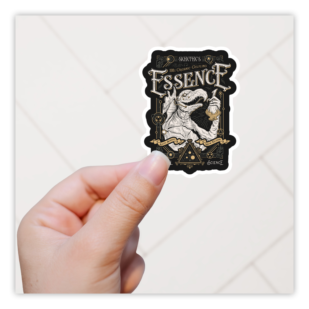 Donker Kristal Skeksis Gelfling Essence Die Cut Sticker (808)