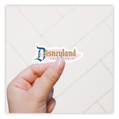 Vintage Disneyland Die Cut-plakker (829)