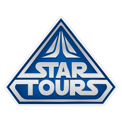 Disney Star Tours Star Wars Die Cut Sticker