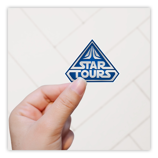 Disney Star Tours Star Wars Die Cut Sticker (840)