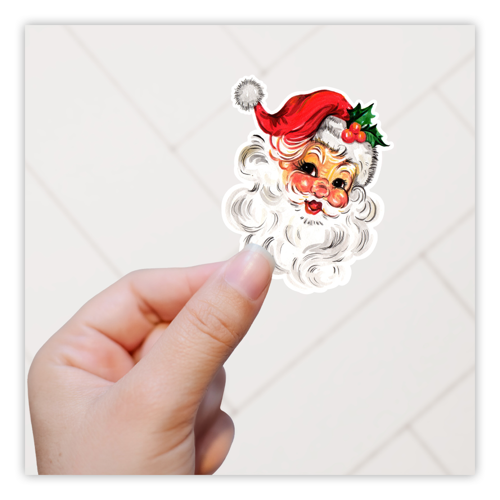 Santa Claus Die Cut Sticker (84)
