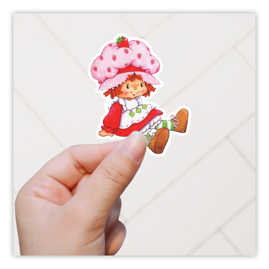 Strawberry Shortcake Die Cut Sticker (852)