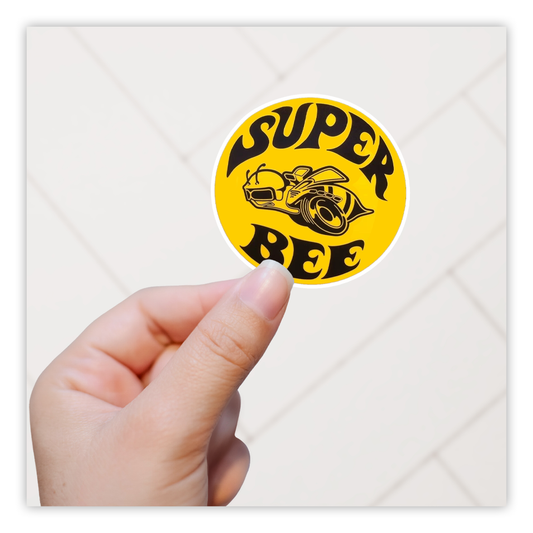 Dodge Super Bee Die Cut Sticker (873)