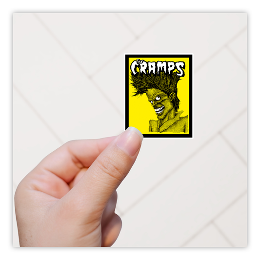 The Cramps Bad Music for Bad People Die Cut Sticker (901)