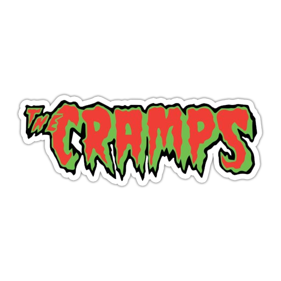 The Cramps Die Cut Sticker (902)