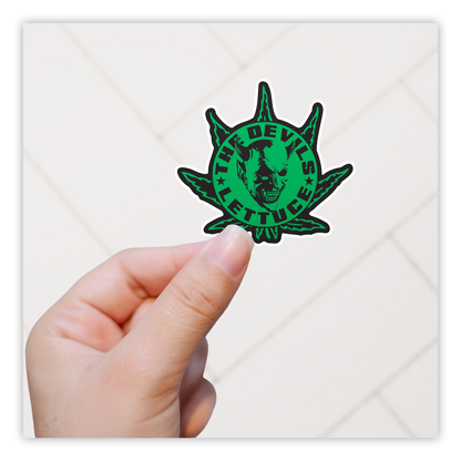 The Devil's Lettuce Die Cut Sticker (903)