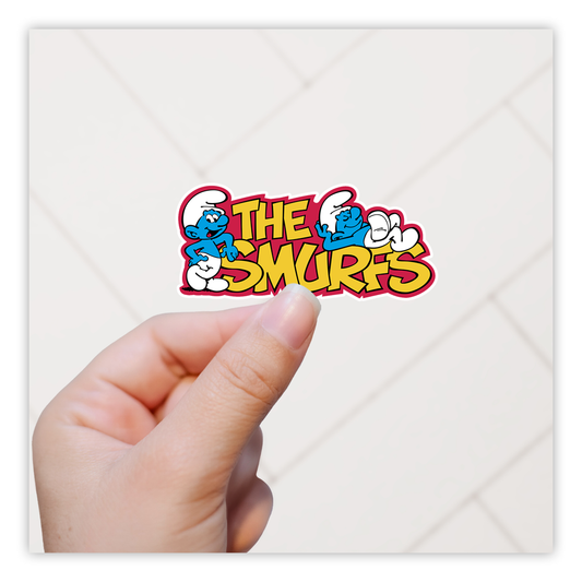 The Smurfs Die Cut Sticker (909)