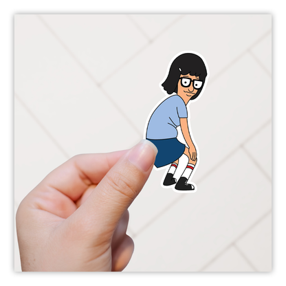 Bob's Burgers Twerking Tina Belcher Die Cut Sticker (919)