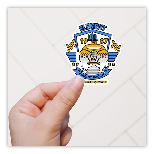 The Fifth Element Circuit Racing Trophy Die Cut Sticker (91)