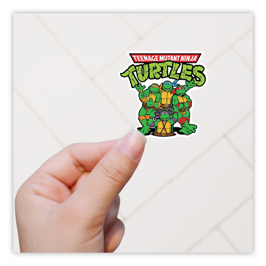 Teenage Mutant Ninja Turtles Die Cut Sticker (922)