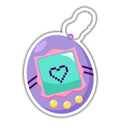 Tamagotchi Die Cut Sticker (924)