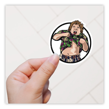 The Goonies Chunk Truffle Shuffle Die Cut Sticker (934)