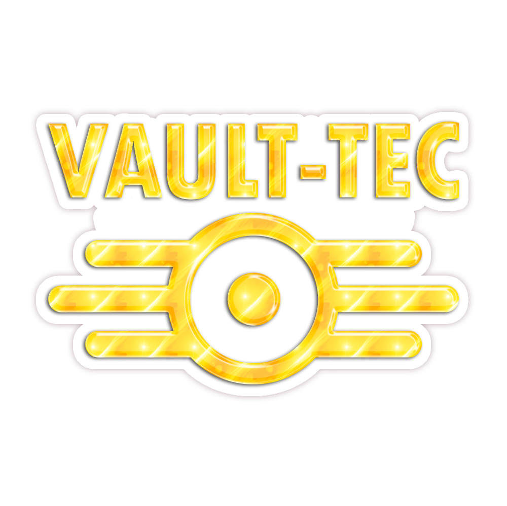 Fallout Vault-Tec Die Cut Sticker
