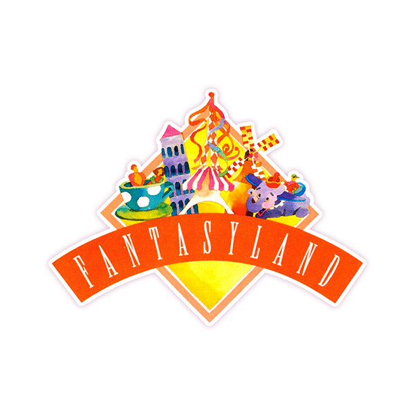 Fantasyland Die Cut-plakker (96)