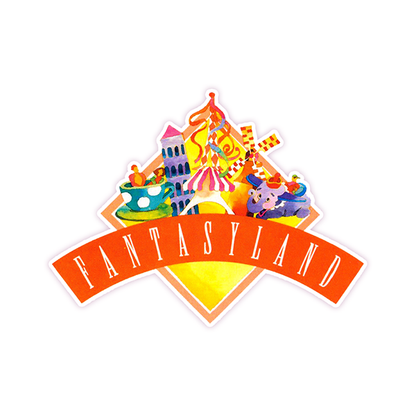 Fantasyland Die Cut Sticker (96)