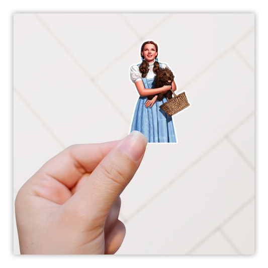 Wizard Of Oz Dorothy Toto Die Cut Sticker (998)