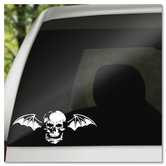Avenged Sevenfold A7X Skull Bat Vinyl Decal Sticker