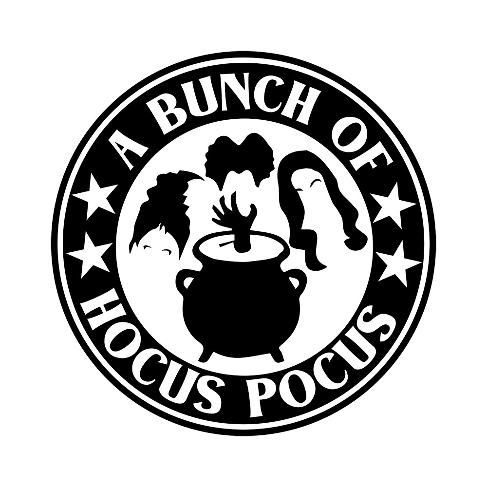 Bunch of Hocus Pocus Sanderson Sisters Vinyl Decal Sticker