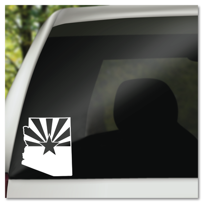 Arizona State Vlag Vinyl Decal Sticker