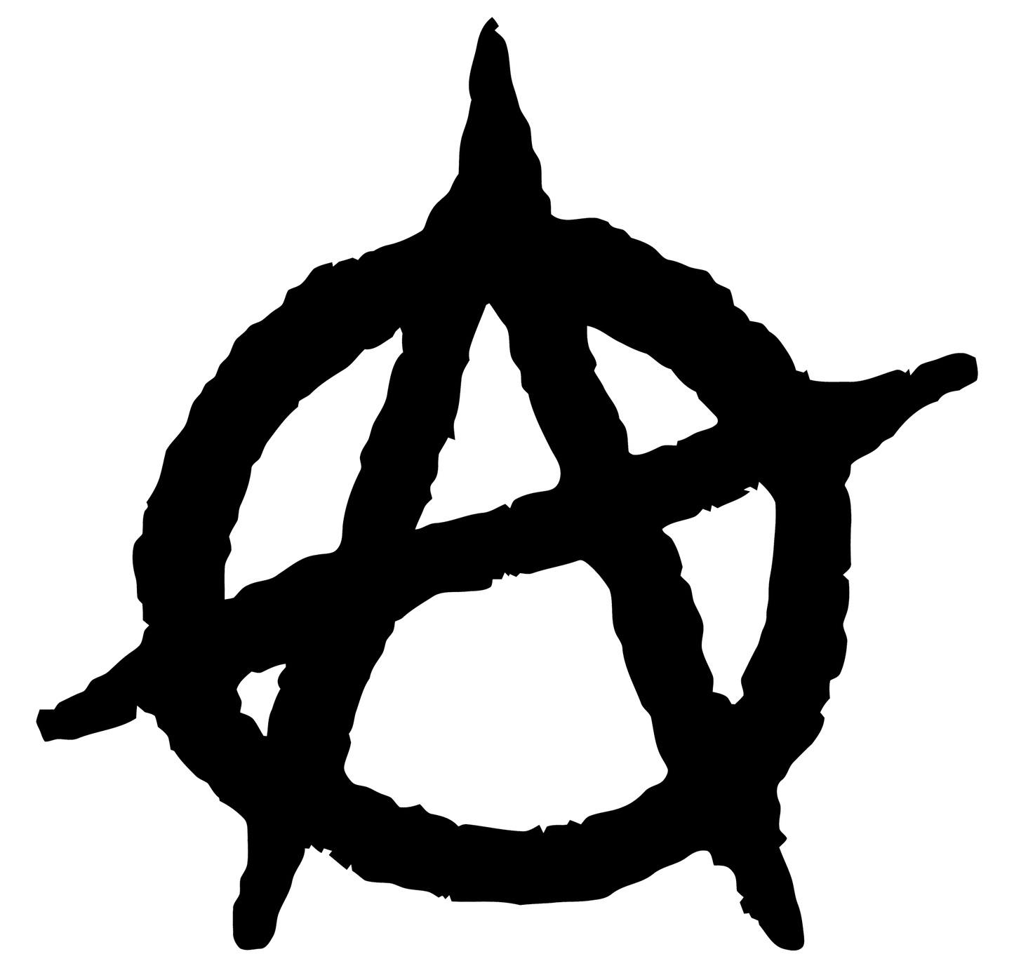 Anarchy Vinyl Decal Sticker