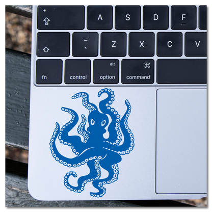 Angry Octopus Vinyl Decal Sticker