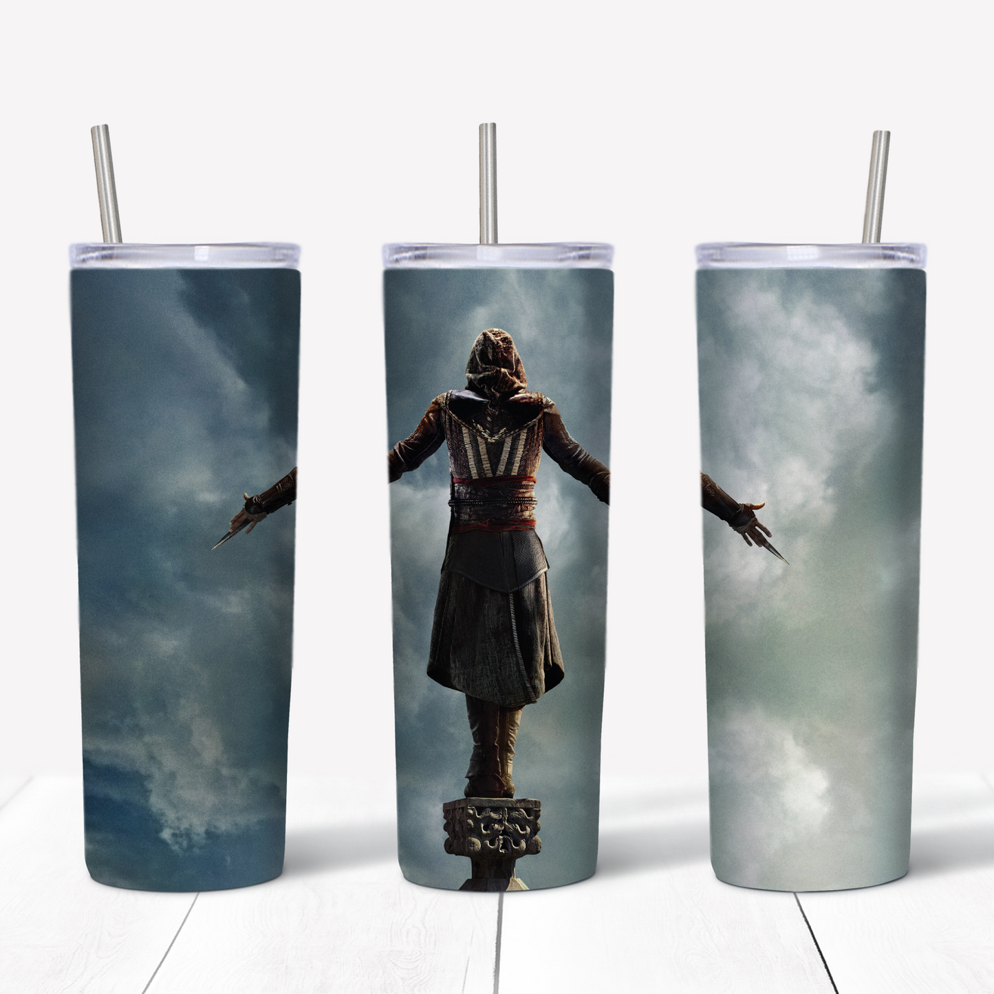 Assassin's Creed 20oz Sublimated Metal Tumbler