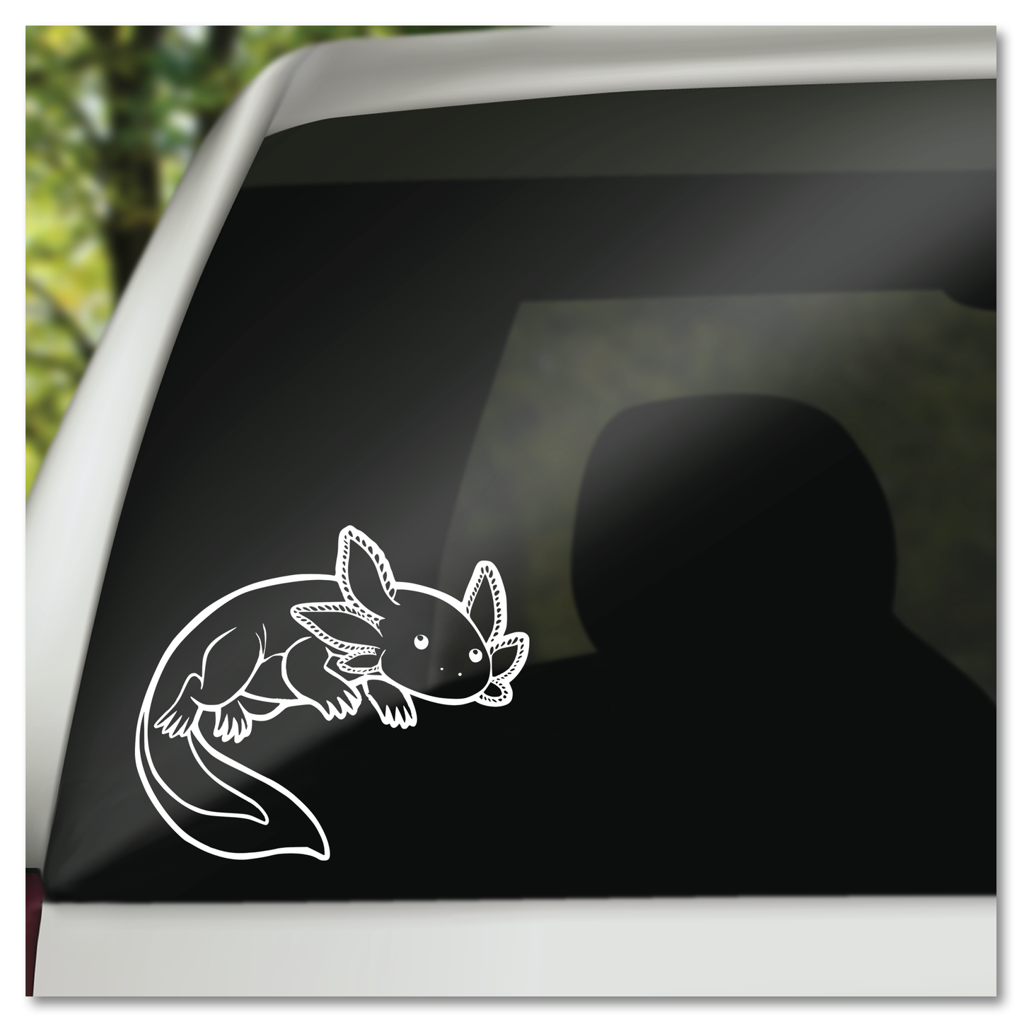 Axolotl Vinyl Decal Sticker