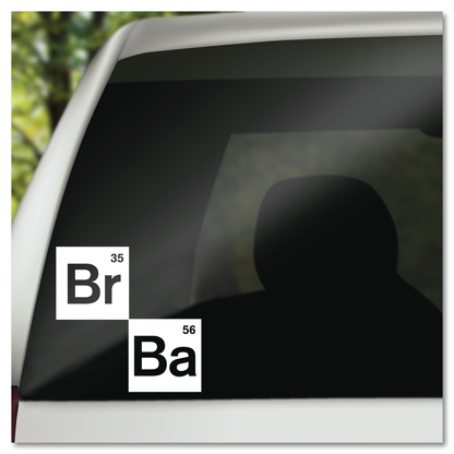 Breaking Bad Elements Vinyl Decal Sticker