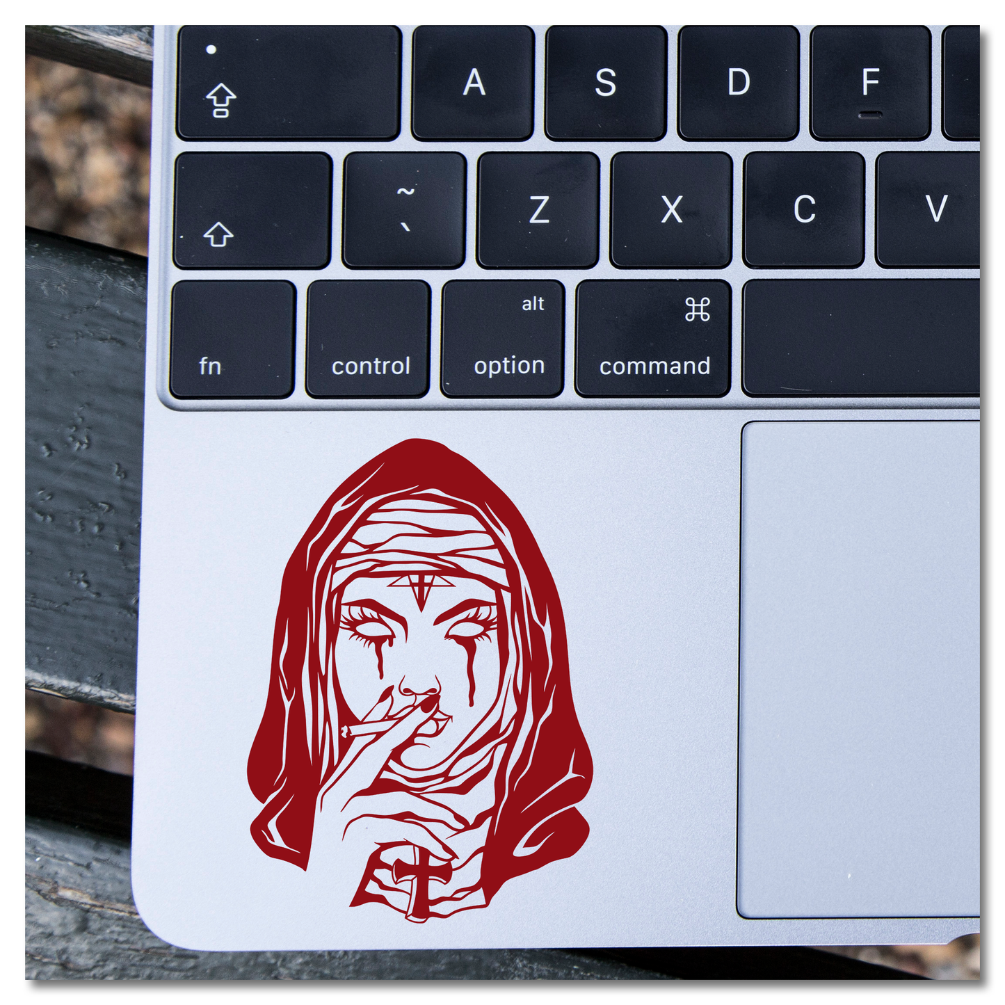 Evil Nun Vinyl Decal Sticker