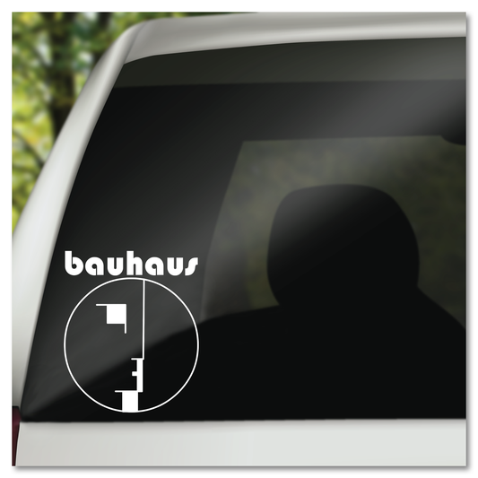 Bauhaus Logo Vinyl Decal Sticker