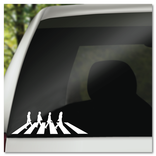 Die Beatles Abby Road Vinyl Decal Sticker