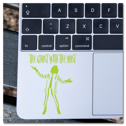 Beetlejuice Ghost Met Die Meeste Vinyl Decal Plakker