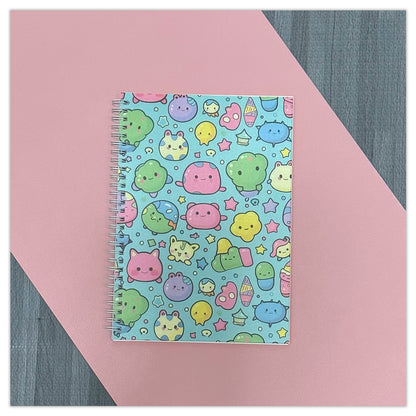 Kawaii Cuties Large Reusable Sticker Book - 3 FREE STICKERS Included!