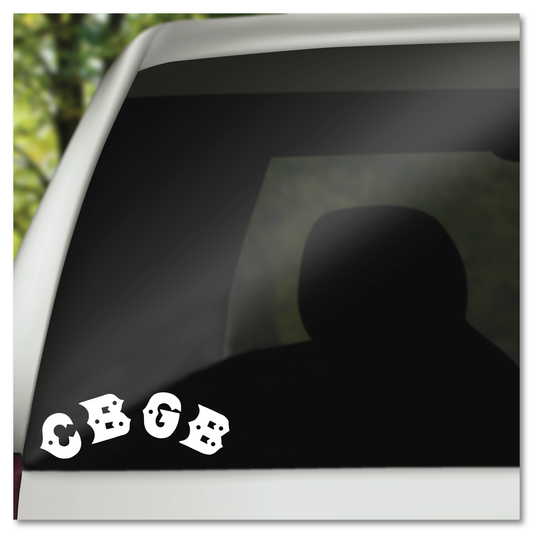 CBGB Vinyl Decal Sticker