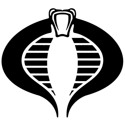 GI Joe COBRA Vinyl Decal Sticker