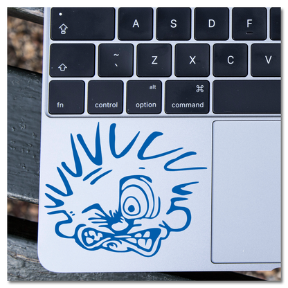 Calvin Funny Face Vinyl Decal Sticker
