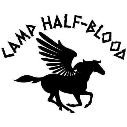 Perseus Jackson Camp Halfbloed Vinyl Decal Plakker