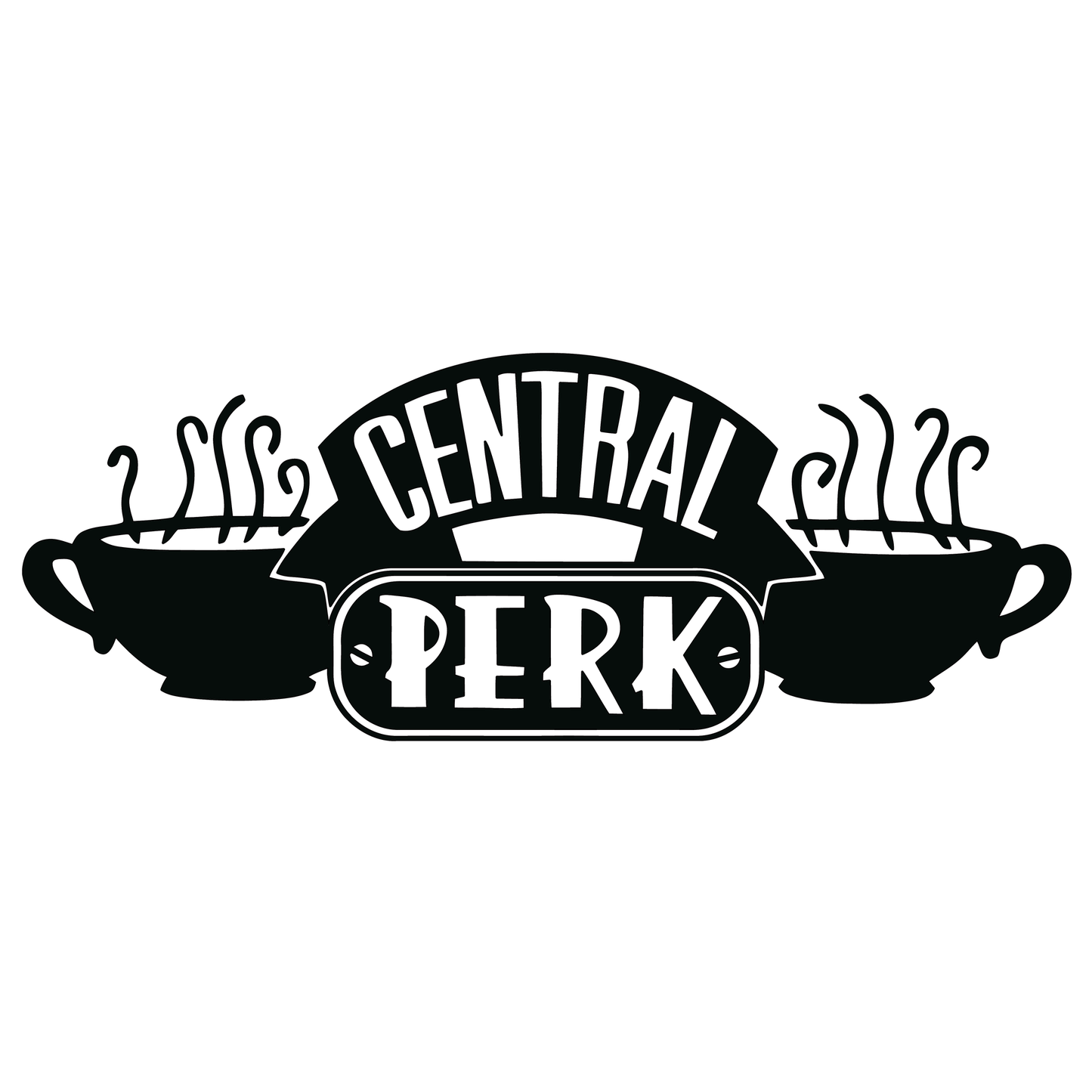 Friends Central Perk Vinyl Decal Sticker