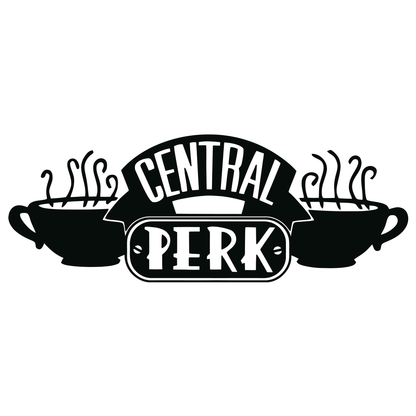 Friends Central Perk Vinyl Decal Sticker