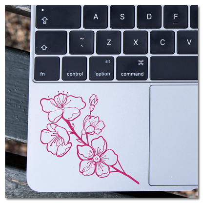 Cherry Blossoms Branch Vinyl Decal Sticker