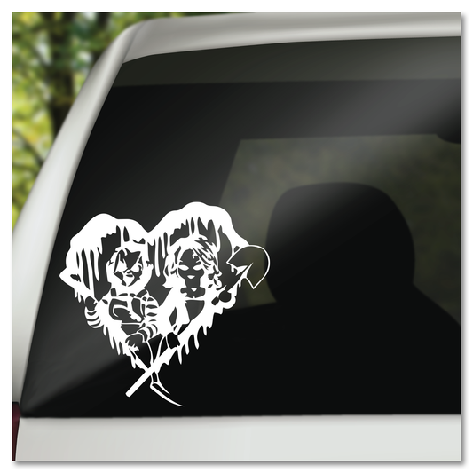 Chucky & Tiffany Child's Play Vinyl Decal Sticker