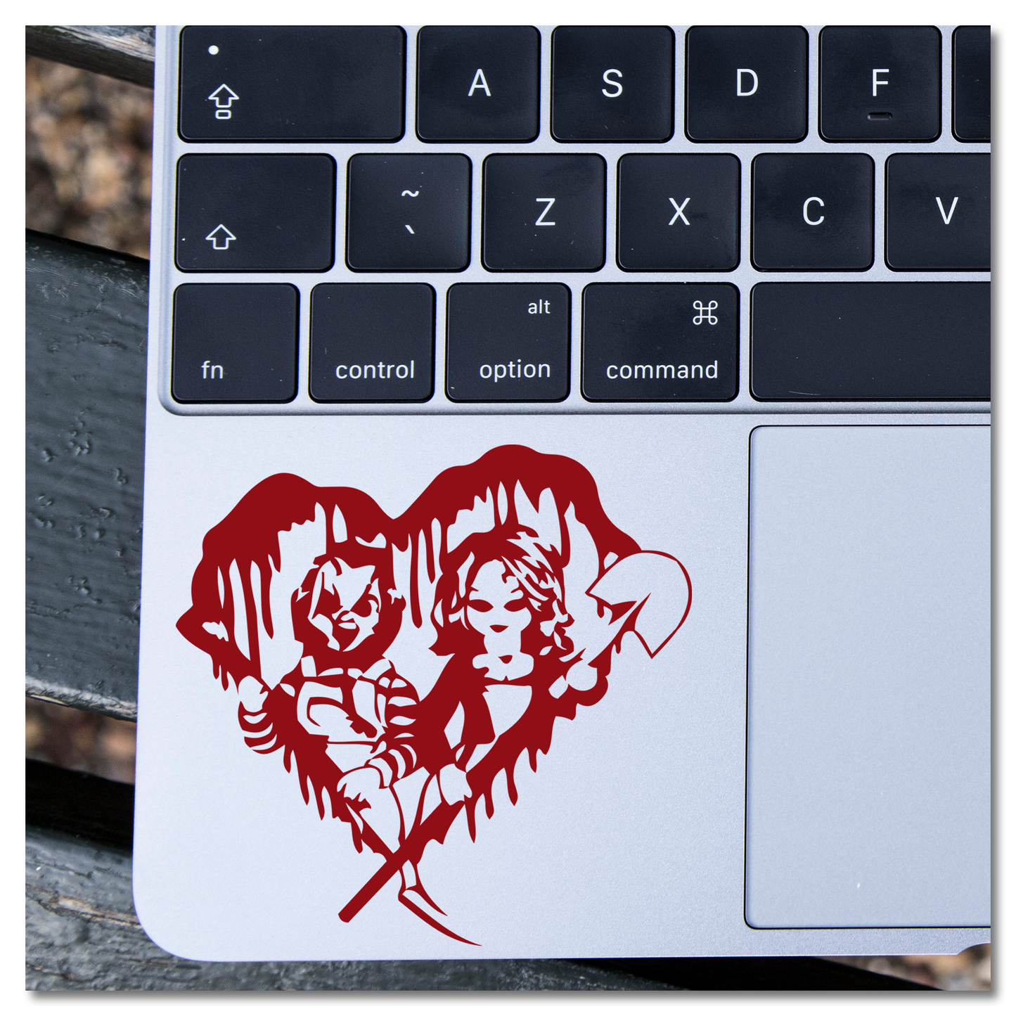 Chucky & Tiffany Child's Play Vinyl Decal Sticker