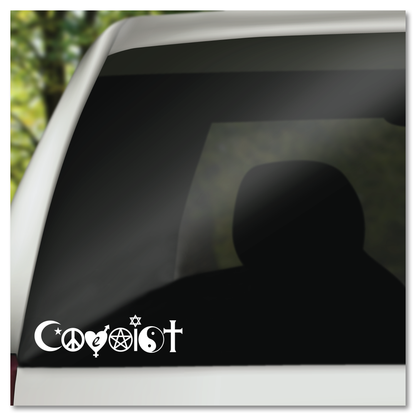 Coexist Vinyl Decal Sticker