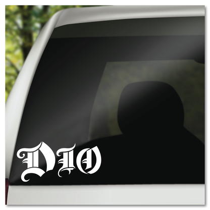 DIO Vinyl Decal Plakker